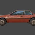 Sports car 3d model