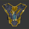 Medieval Shield Ancient Shield Defensive Weapon Ancient Shield Iron Shield Protective Shield Wooden Shield 3d model