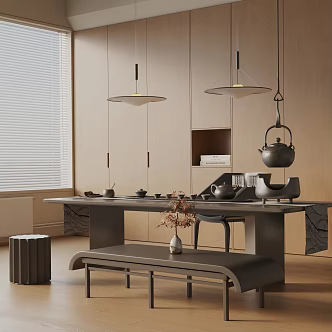 Modern Tea Room 3d model