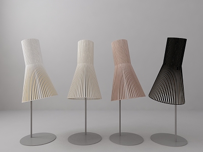 Nordic table lamp with exquisite personality 3d model