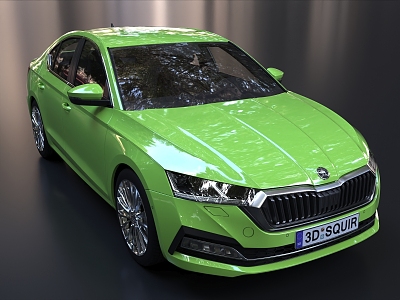 Skoda Cars Skoda Sedan 3d model