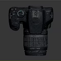 DSLR Camera Card Machine Digital Camera Digital Camera Photographic Equipment 3d model