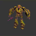 Bumblebee Transformers Robot Sci-Fi Robot Characters 3d model
