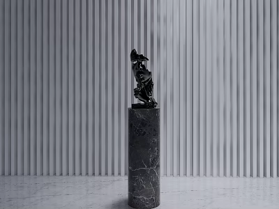 Modern Sculpture 3d model
