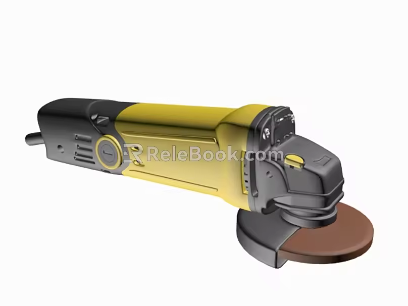grinding machine hardware 3d model