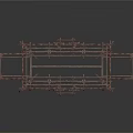 Classic Traditional Building Wooden Frame Structure With Crossbeams Columns And Supports