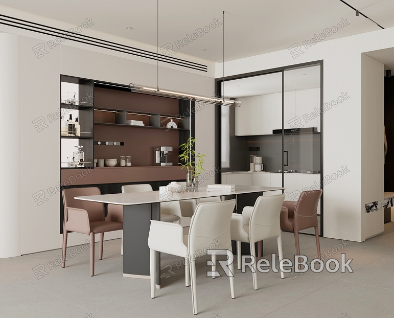 Modern Home Restaurant Sideboard model