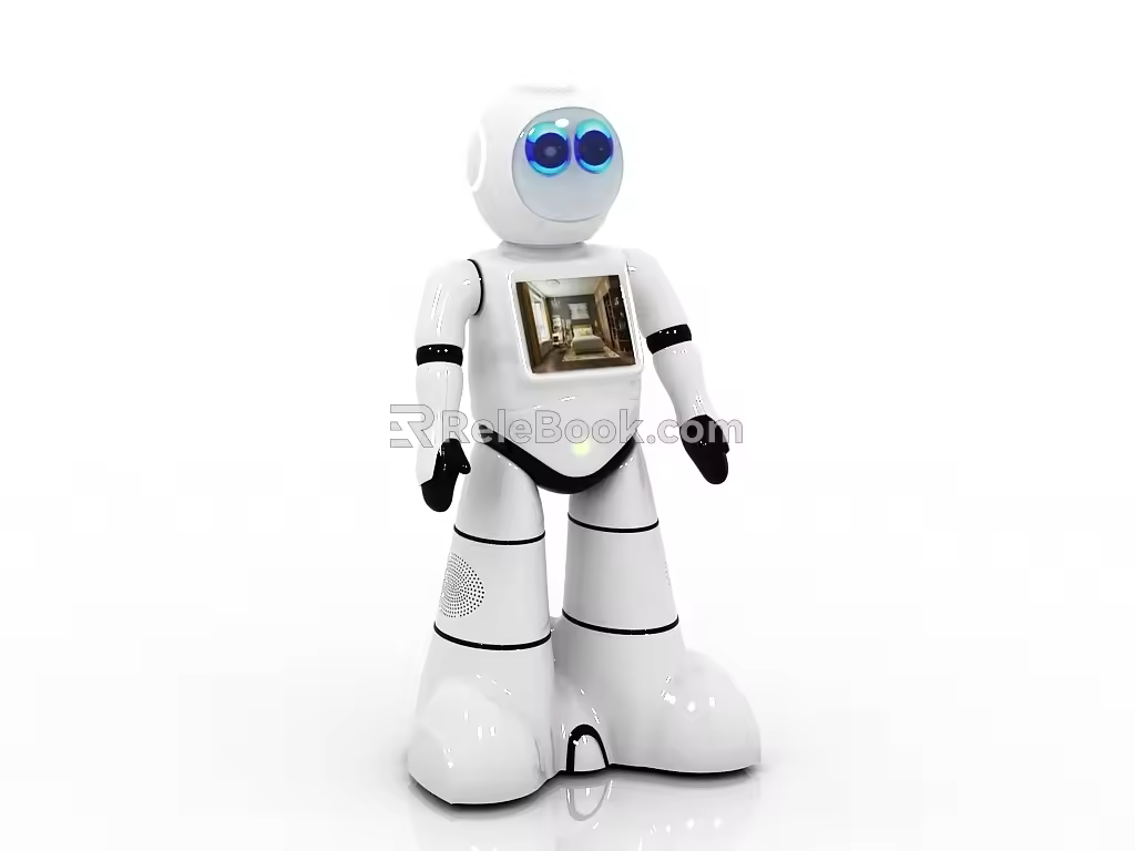 intelligent robot 3d model