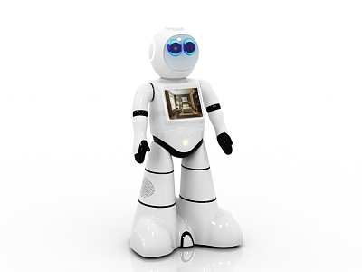 intelligent robot 3d model