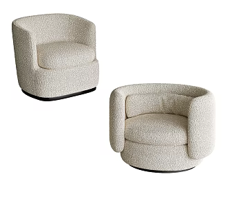 Single sofa 3d model