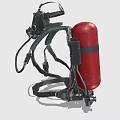 Industrial Protective Gas Mask Respirator With Straps And Breathing Apparatus