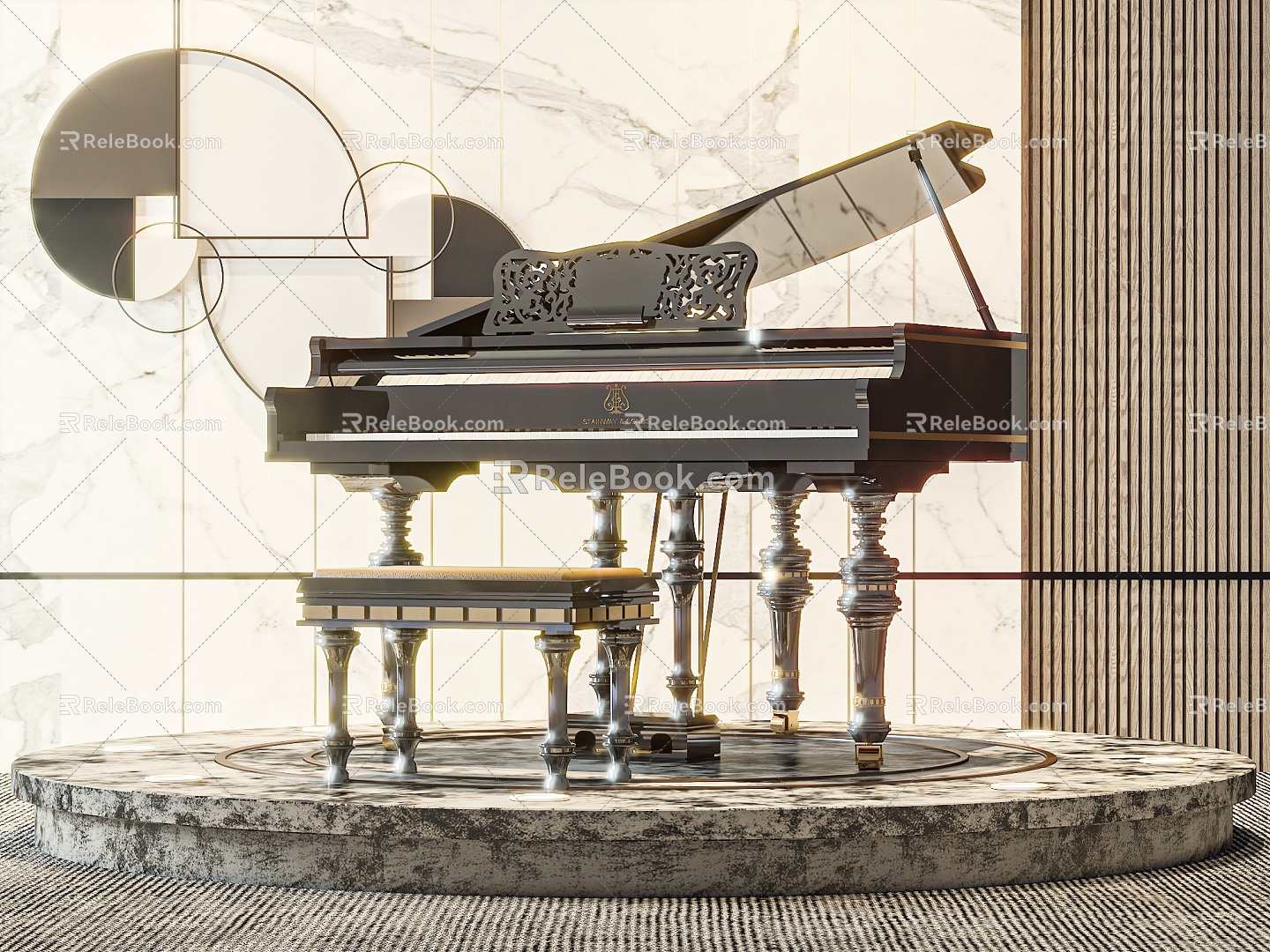 Piano model