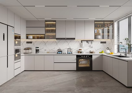 Modern Kitchen 3d model