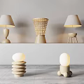 Quiet Table Lamp 3d model