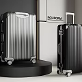 POLIFORM luggage trolley case password box 3d model