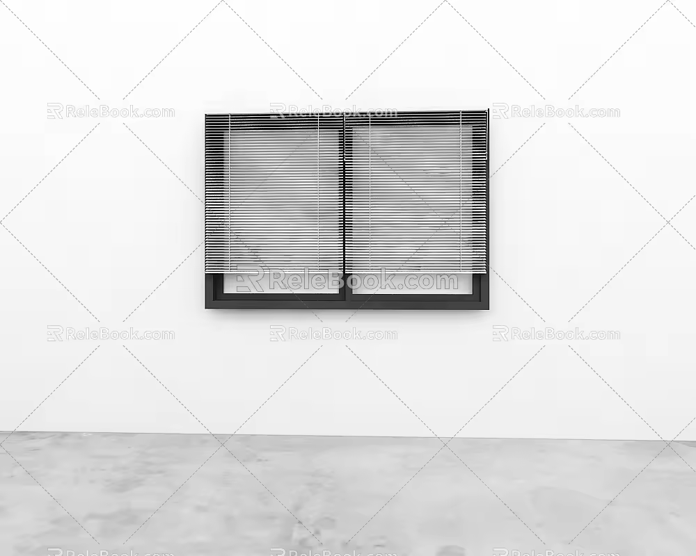Modern venetian blinds 3d model