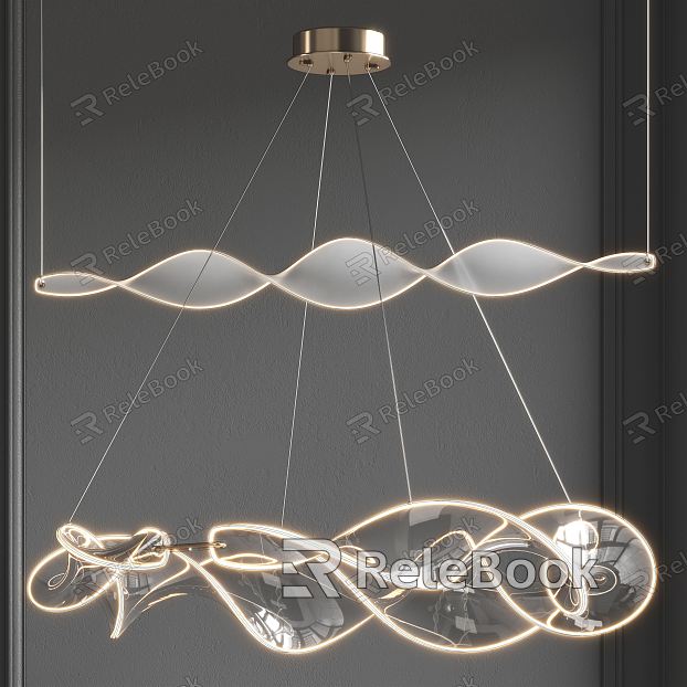 Modern Chandelier Simple Chandelier Combination model