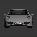 Silver Sleek Sports Car With Shiny Exterior And Modern Alloy Wheels