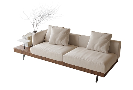 Double sofa 3d model