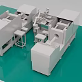 Industrial Equipment Modular Units With Mechanical Components For Manufacturing Process