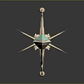 Modern Spaceship Spacecraft 3d model