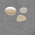 Modern Ceiling Lamp Bedroom Ceiling Lamp Light Luxury Ceiling Lamp Log Lamp Ceiling Lamp Cream Wind Ceiling Lamp 3d model