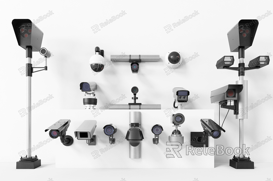 Modern camera security monitoring model