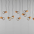 Nordic chandelier 3d model