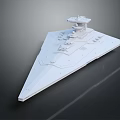 Modern Spaceship Spacecraft 3d model