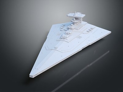 Modern Spaceship Spacecraft 3d model