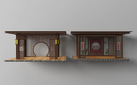 Corridor Pavilion 3d model