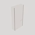 White Modern Wardrobe With Glass Doors Interior Clothing Racks And Storage Drawers
