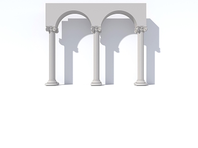 Roman Column Arch model