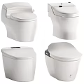 Intelligent toilet 3d model