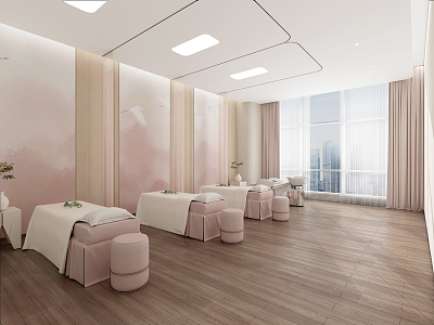 Hair Treatment Room Modern Treatment Room 3d model