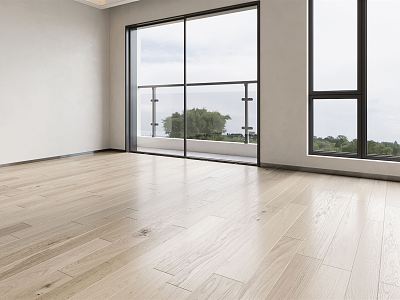 Modern Flooring Wood Flooring 3d model