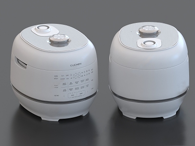 Kitchen supplies rice cooker 3d model