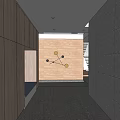 Modern Detached Villa Exterior With Large Glass Windows Spiral Staircase And Terrace