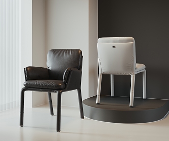 Modern single chair 3d model