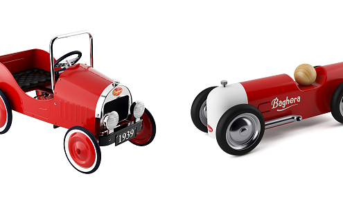 Modern toy car toy car combination 3d model