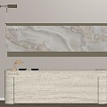 Modern Company Front Desk Background Wall Reception Area Bar Reception Desk Service Desk 3d model