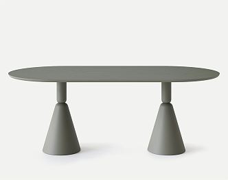 Modern Dining Table Leisure Table 3d model