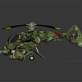 Modern Spaceship Spacecraft 3d model