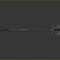 Crossbow Mechanical Crossbow Shift Bow and Arrow Shoot Far Equipment Weapons High-tech Crossbow 3d model