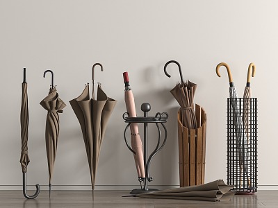 Umbrella umbrella stand 3d model