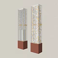 Net red lemon paper cup light box 3d model