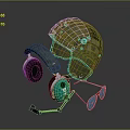 Helmet Flight Helmet Pilot Helmet Safety Helmet Active Helmet Safety Helmet Protective Helmet Protectors 3d model