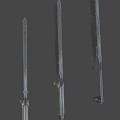 Weapon Vibrating Knife 3d model