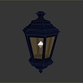 Old Street Light Industrial Street Light Old Street Light Public Facilities Public Equipment Urban Goods 3d model