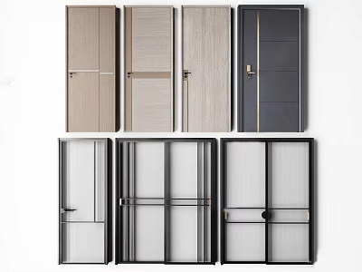Modern Door 3d model